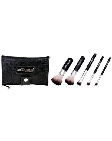 Set 5 pensule pentru calatorii- Bella Pierre 5 pcs Travel Brush Set