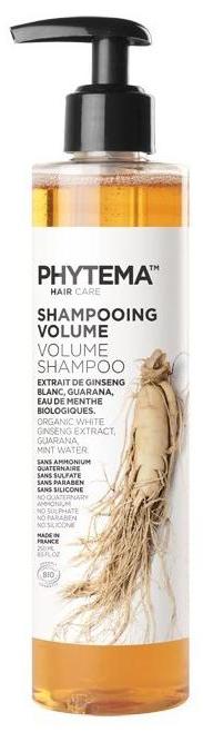 Sampon bio pentru volum - Phytema Shampooing Volume 250 ml
